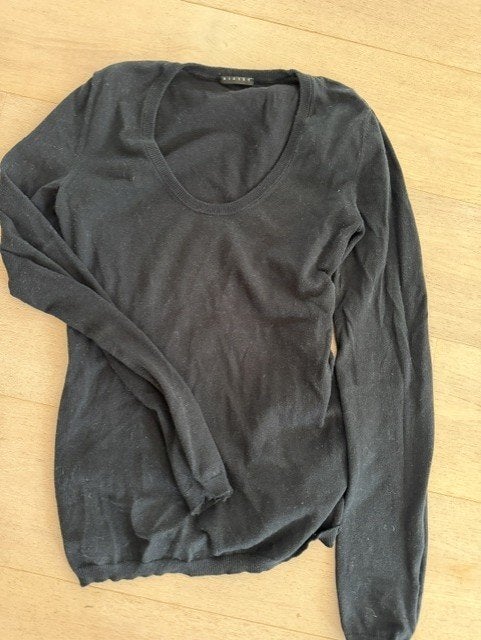 Trui lange mowen, Kleding | Dames, Maat 38/40 (M), Verzenden, Zwart, Sisley