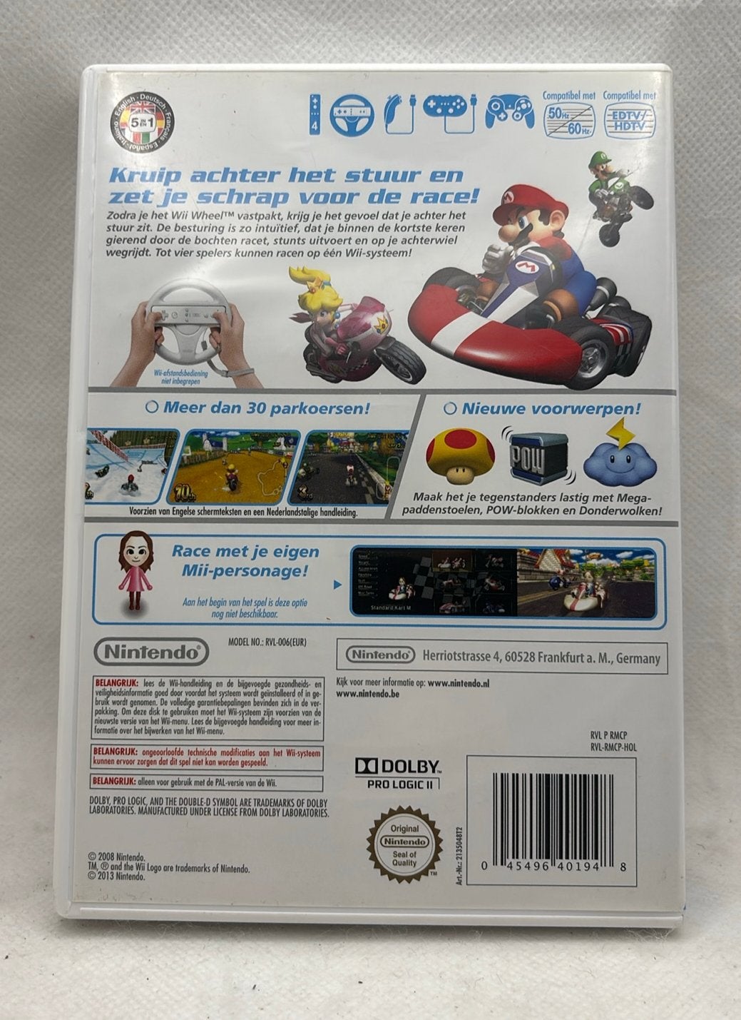 Mario Kart Wii — Nintendo Selects, Games en Spelcomputers, Ophalen of Verzenden, Gebruikt