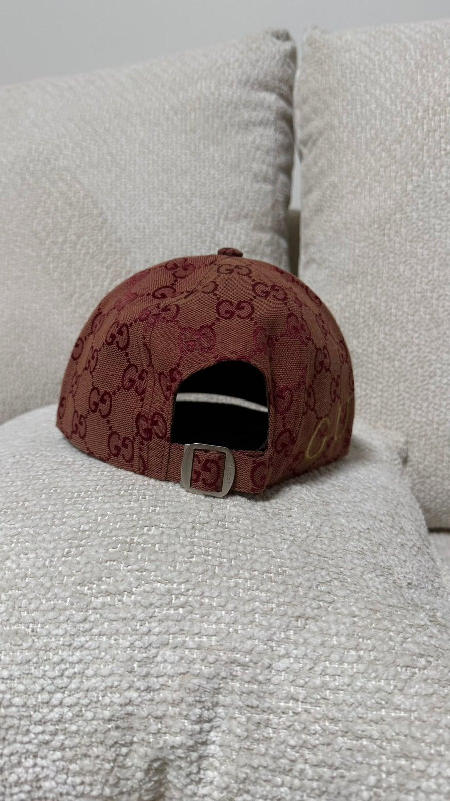 Gucci pet, Kleding | Heren, Hoeden en Petten, Ophalen of Verzenden, Zo goed als nieuw, 57 cm (M, 7⅛ inch) of minder, Pet