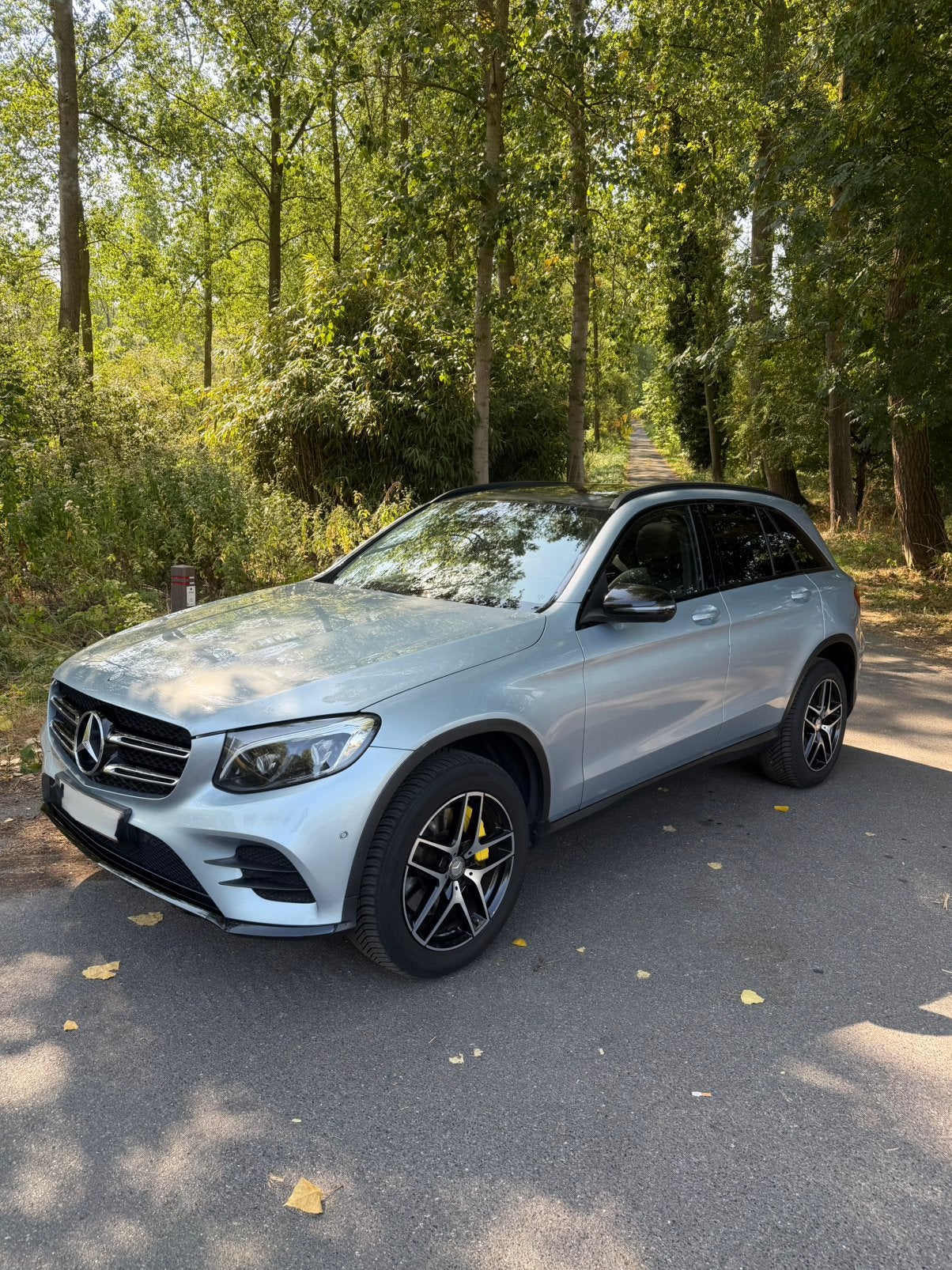 Mercedes - Benz GLC d 4MATIC AMG Line (2016), Autos, Mercedes-Benz, Noir, GLC, Automatique, Particulier
