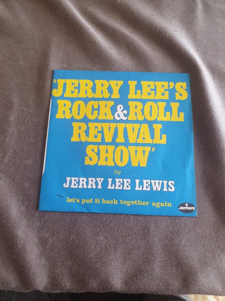 Jerry Lee Lewis –Jerry Lee's Rock & Roll Revival Show - 1976, 7 inch, Ophalen of Verzenden, Zo goed als nieuw, EP
