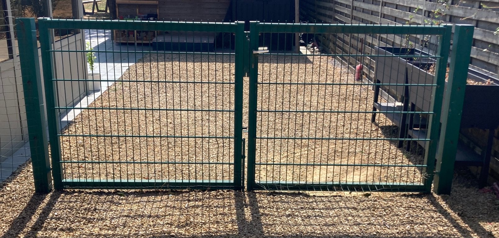 Tuinpoort, Tuin en Terras, Ophalen, Gebruikt, 100 tot 150 cm, Aluminium
