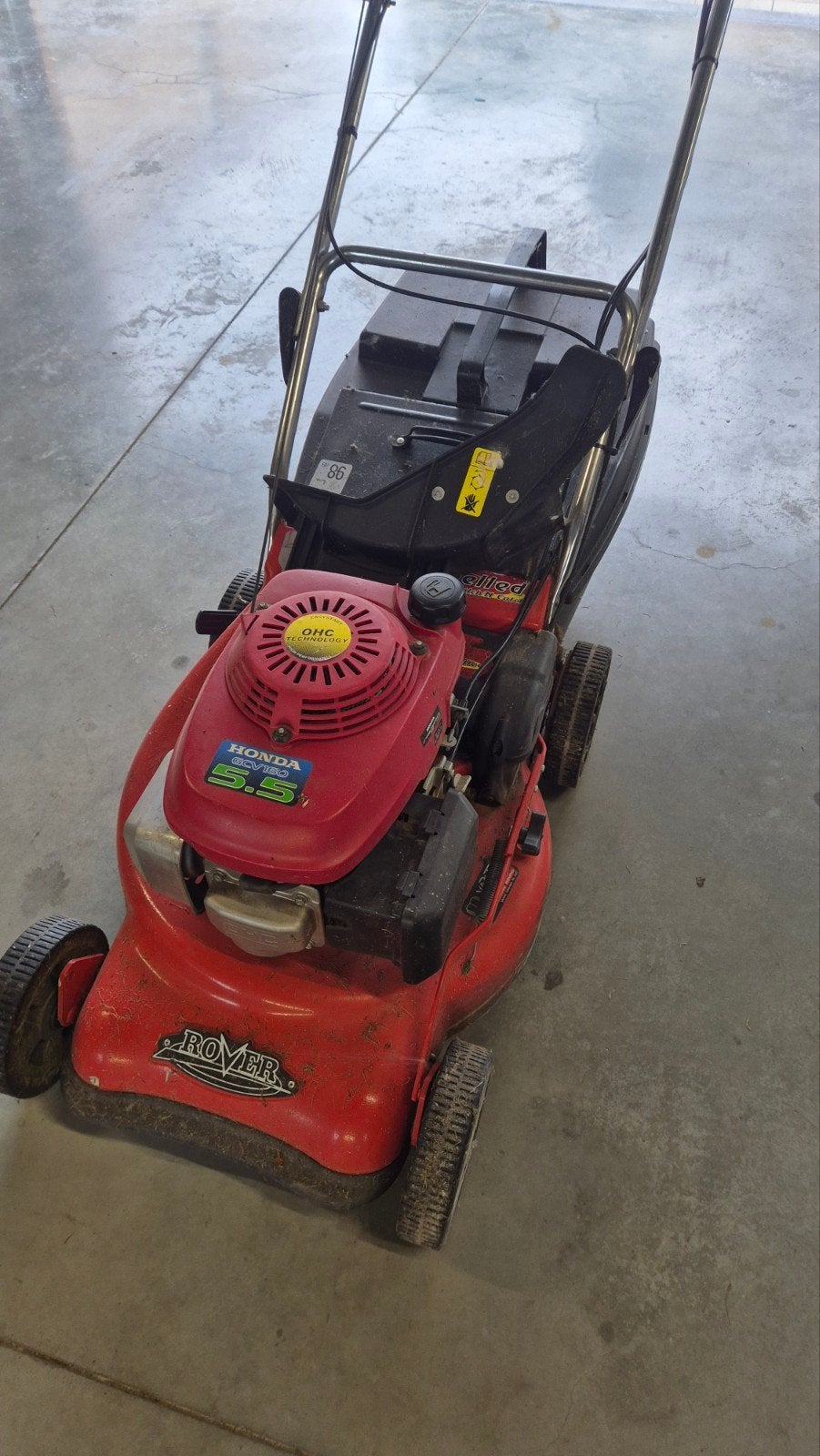 honda grasmaaier, Ophalen, Gebruikt, Mulchfunctie, Benzine-grasmaaier