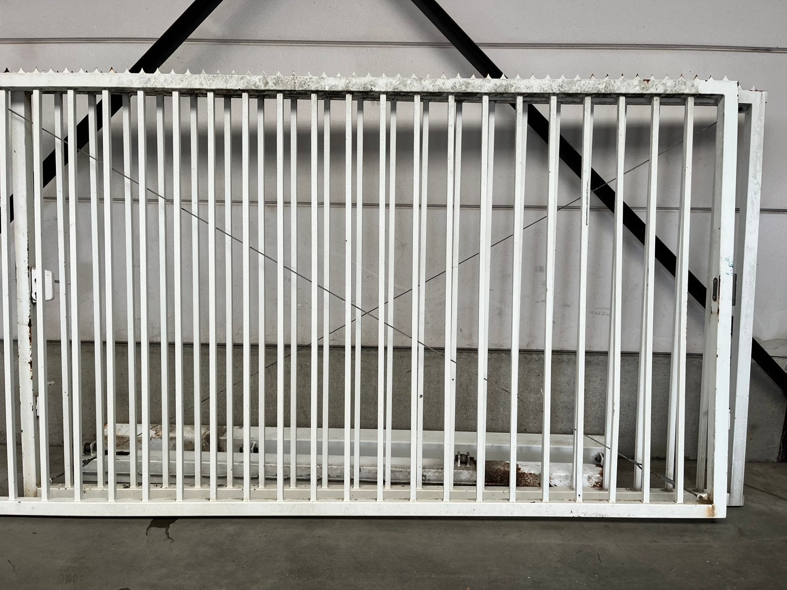 portail, Jardin & Terrasse, 200 cm ou plus, Portail battant, Acier, Enlèvement