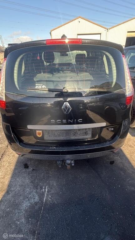Achterklep zwart Renault Scenic III ('08-'16), Renault, Haillon arrière, Enlèvement, Utilisé