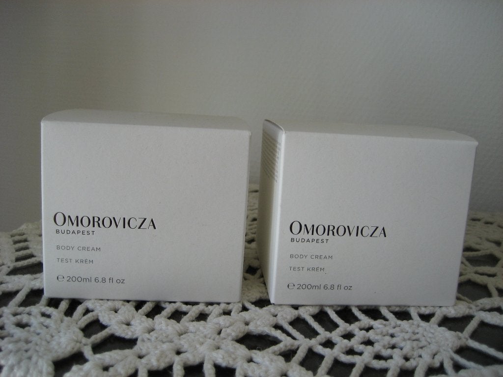 OMOROVICZA BODY CREAM (CREME POUR LE CORPS) 2 x 200ml, Bijoux, Sacs & Beauté, Envoi, Neuf, Body lotion, Crème ou Huile