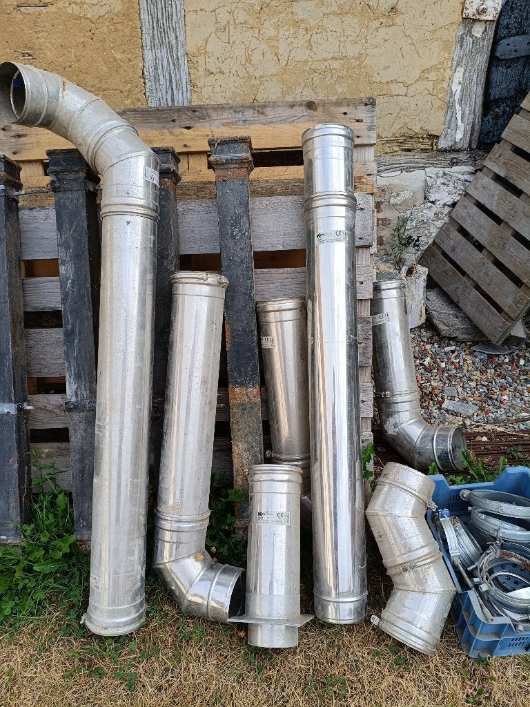Tubes de chauffage, Bricolage & Construction, Enlèvement, Comme neuf, Poêle
