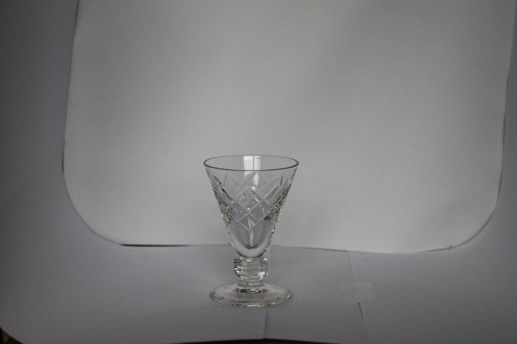 verres a goutte vintage, Maison & Meubles, Cuisine | Vaisselle, Verre ou Verres, Enlèvement ou Envoi, Vintage, Comme neuf