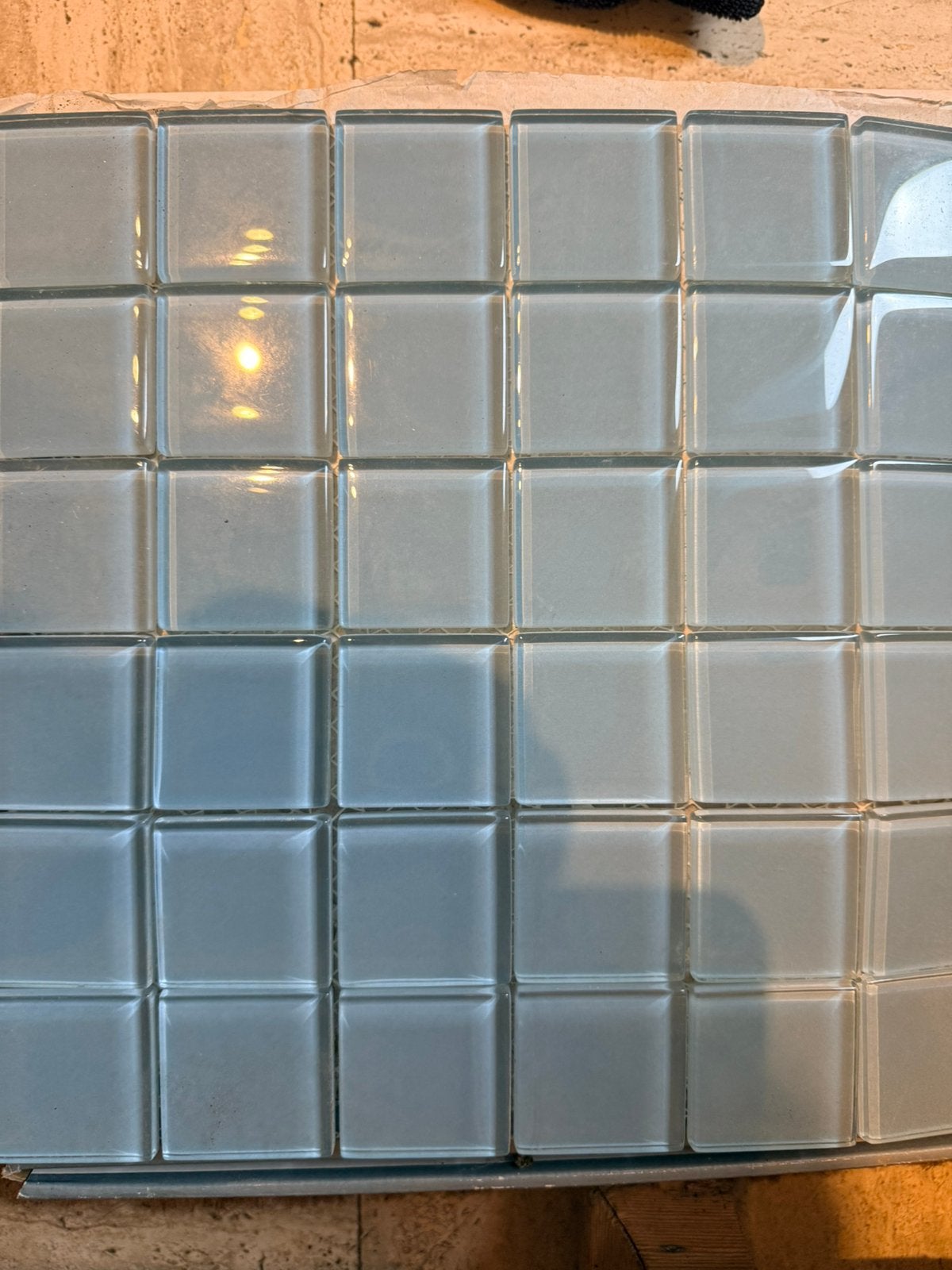 mosaïque en verre Glacier de L’Antic Colonial / Porcelanosa, Bricolage & Construction, Dalles & Carrelages, 20 à 40 cm, Enlèvement