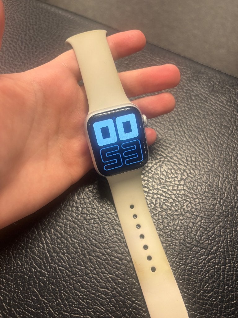 Apple Watch SE 2022, Handtassen en Accessoires, Ophalen, Gebruikt, Conditie, Wit