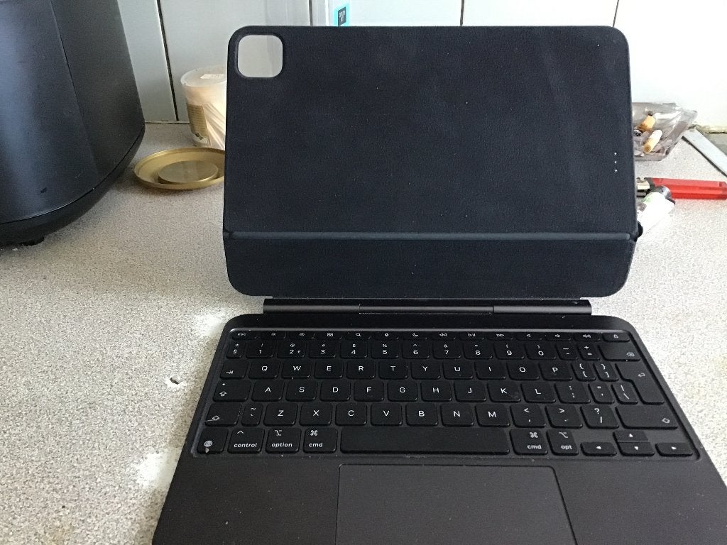 iPad Magic Keyboard 2024 11inch, Computers en Software, Ophalen, Zo goed als nieuw, Draadloos, Qwerty