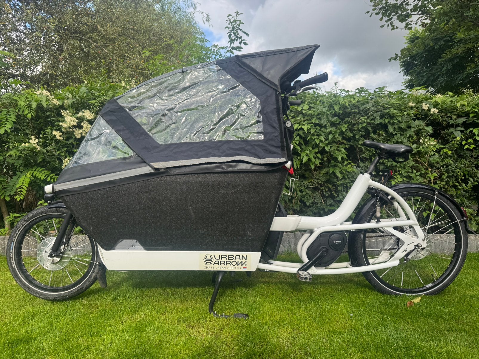 Urban arrow family elektrische bakfiets 500wh, Fietsen en Brommers, Overige merken, 4 kinderen of meer, Elektrisch, Ophalen of Verzenden