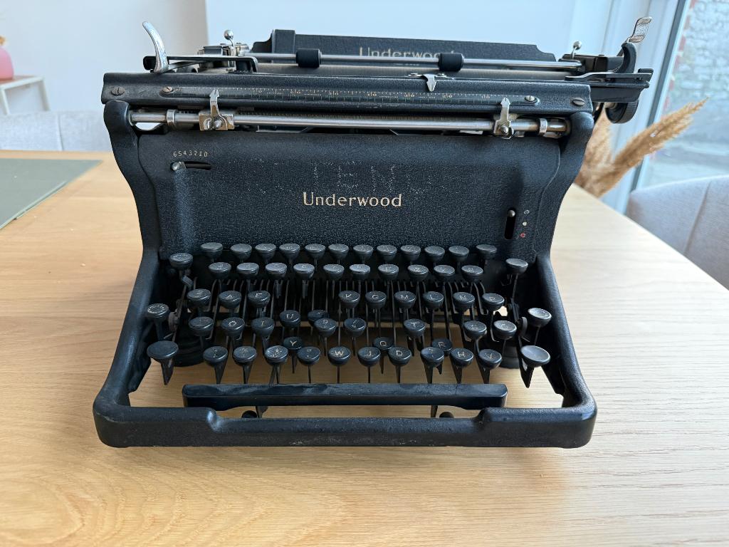 Machine à écrire Underwood, Diversen, Typemachines, Ophalen, Gebruikt