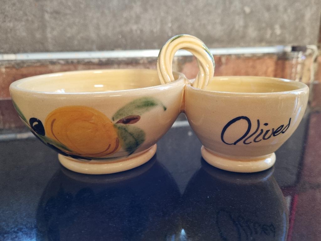 Plat à olives, Maison & Meubles, Enlèvement ou Envoi, Comme neuf, Autres styles, Récipient(s)