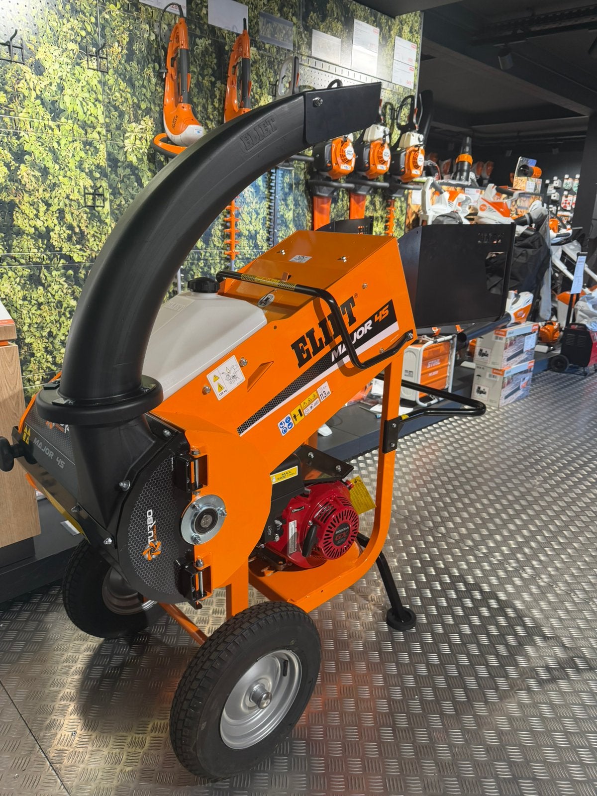 ELIET Major 4S hakselaar – NIEUW – Honda GX270, Tuin en Terras, Ophalen, Nieuw, Benzine
