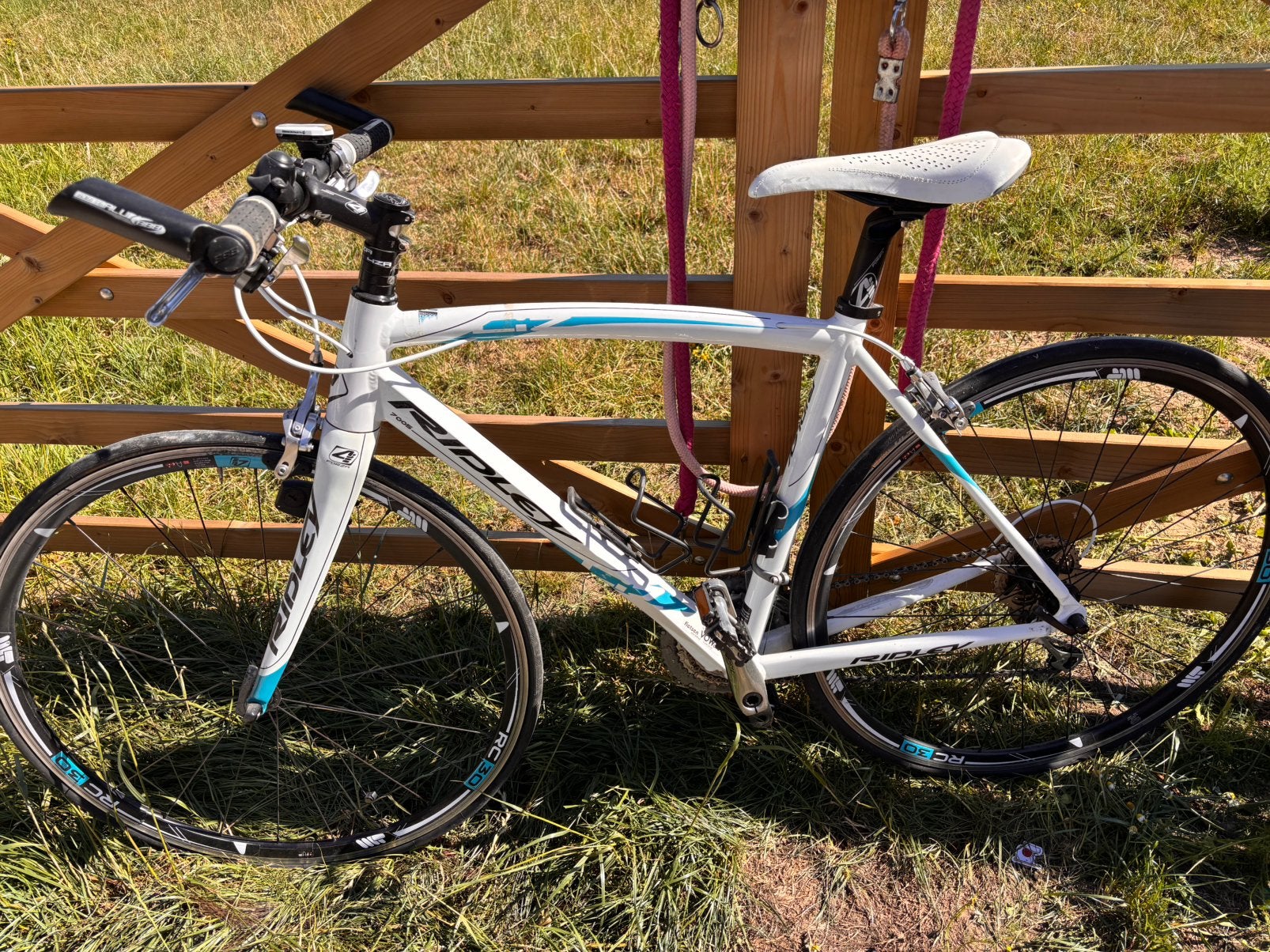 Dames koersfiets Ridley, Fietsen en Brommers, Ophalen, Gebruikt, 10 tot 15 versnellingen, Overige merken