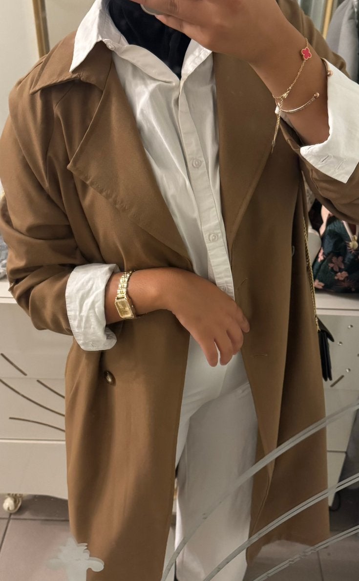 Trench brun pour femme a vendre sur vinted, Vêtements | Femmes, Enlèvement ou Envoi, Comme neuf, Brun