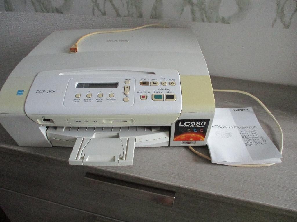 printer , scanner , kopieer , Brother DCP_195C, Gebruikt, Printer, Inkjetprinter, Brother