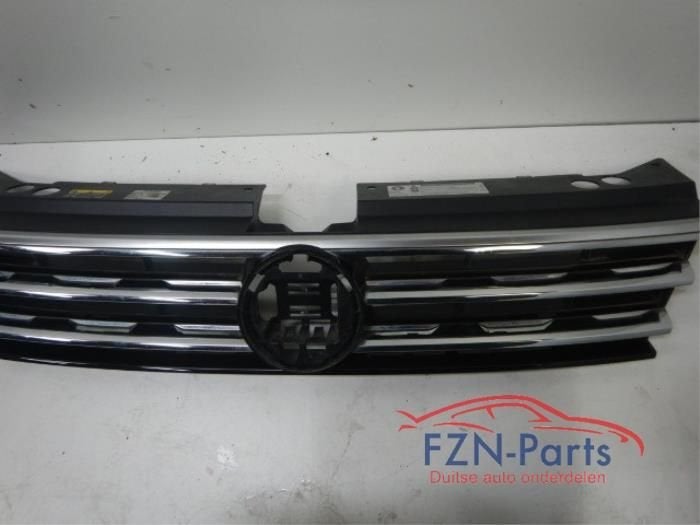VW Tiguan 5NA Grille Zwart/Chrome, Auto-onderdelen, Overige Auto-onderdelen, Gebruikt, Ophalen of Verzenden