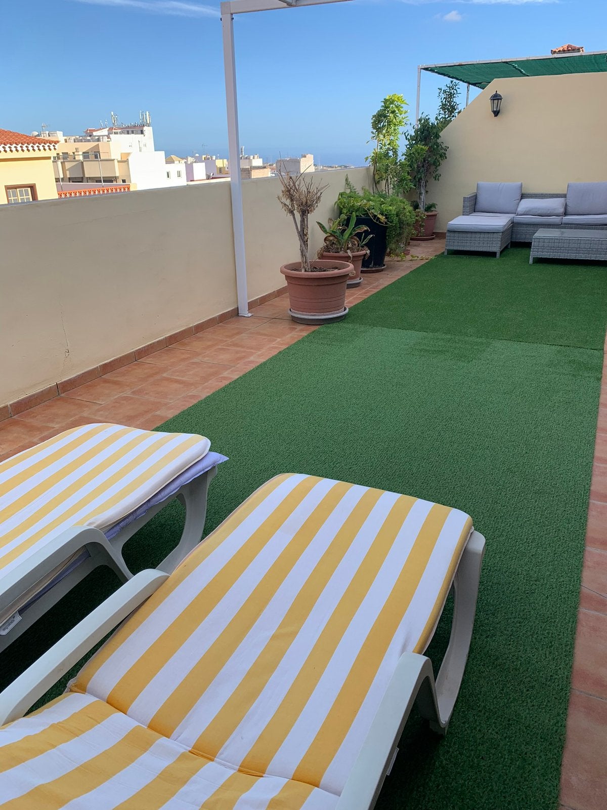 Tenerife zuid - Penthouse te huur - Cabo Blanco, Afwasmachine, Appartement, 1 slaapkamer