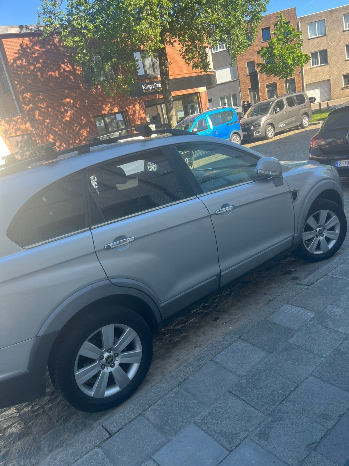 Checrolet, Autos, Chevrolet, Particulier, Captiva, Diesel, SUV ou Tout-terrain, Automatique, Argent ou Gris, Enlèvement