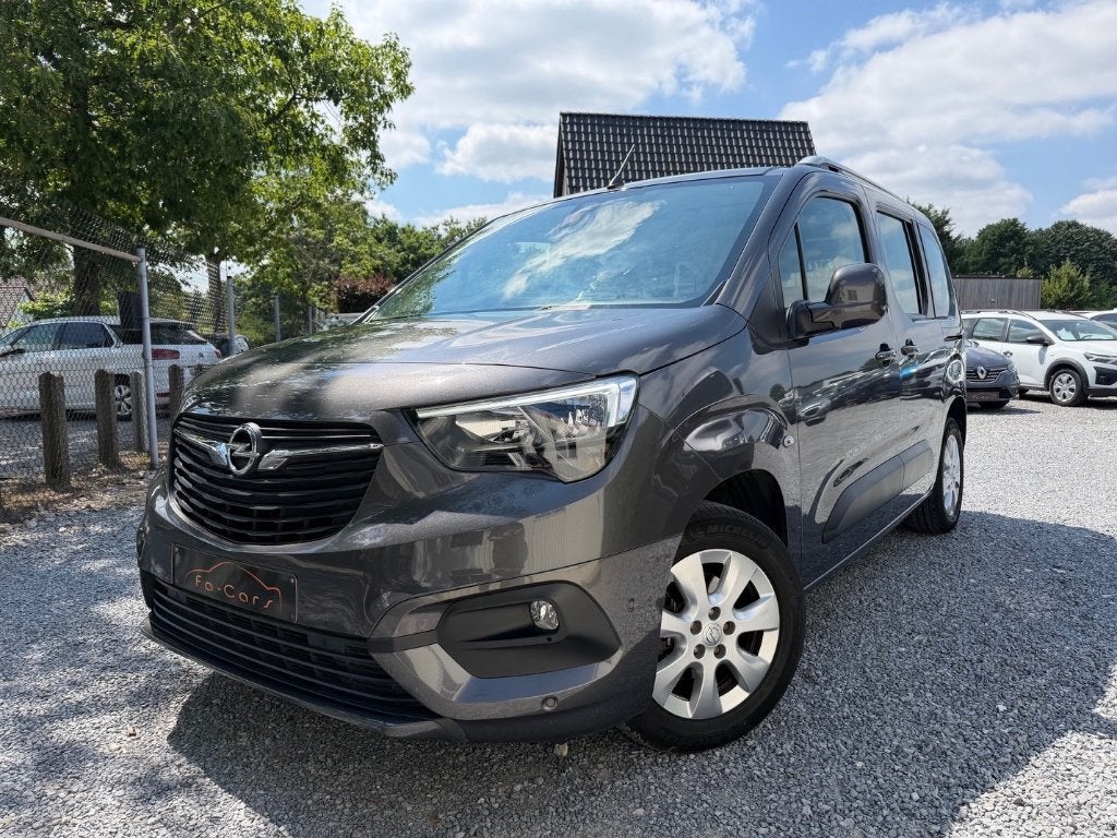 Opel Combo Life 1.2 - Airco - Navi - CarPlay - Euro 6.2, Stof, 1199 cc, Bedrijf, 3 cilinders