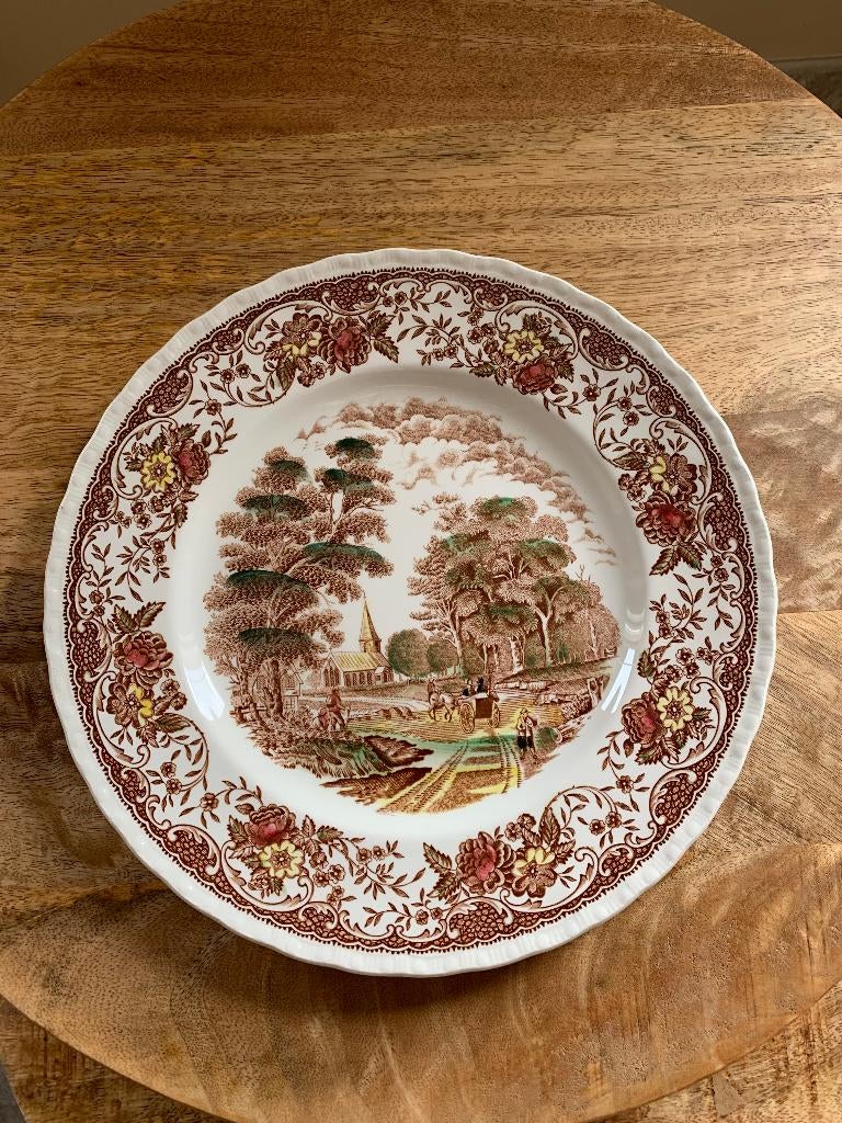 Vintage bord Royal Tudor Ware, Antiek en Kunst, Antiek | Wandborden en Tegels, Ophalen