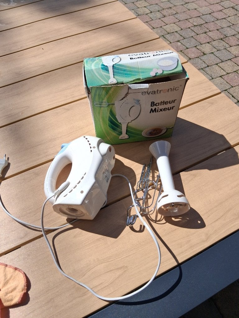 Batteur mixeur, Enlèvement, Utilisé