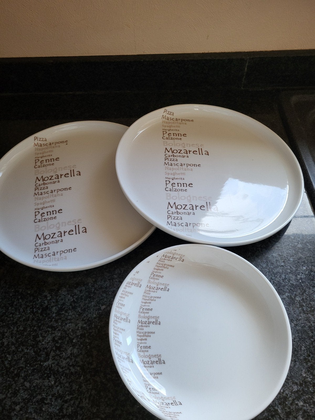 Pizza borden, Ophalen of Verzenden, Bord(en)