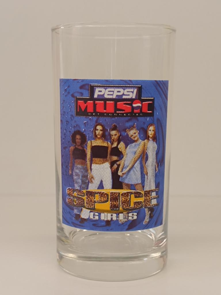 Spice Girls Pepsi Music 90's vintage glas, Enlèvement ou Envoi