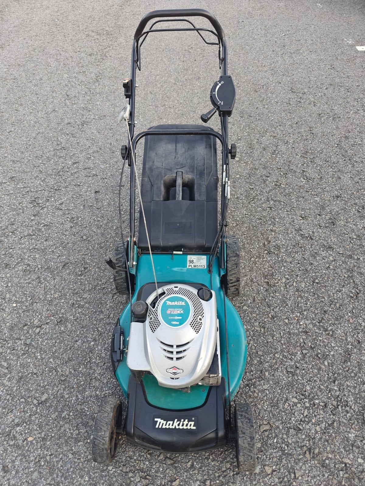 Tondeuse thermique Makita PLM5113, Tuin en Terras, Grasmaaiers, Ophalen, Gebruikt, 50 cm of meer, Makita