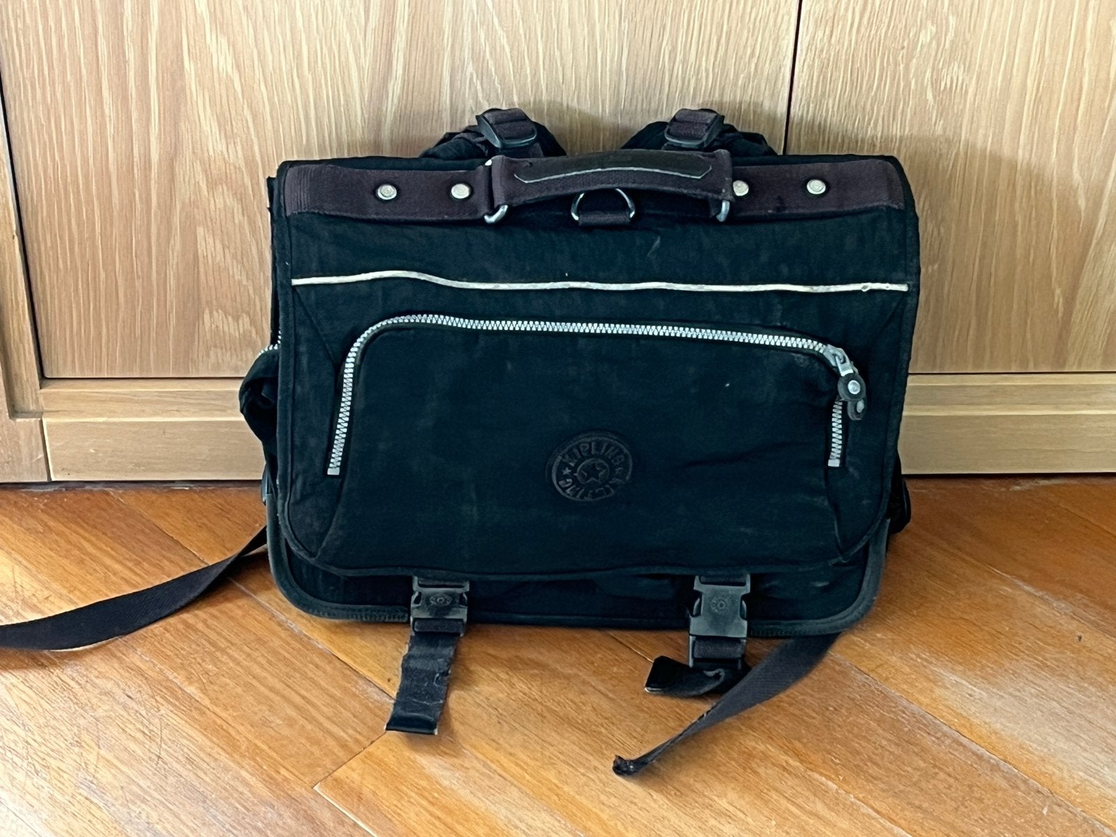 Boekentas Kipling, Bijoux, Sacs & Beauté, 30 à 40 cm, Enlèvement, Utilisé, Porte-documents ou Cartable