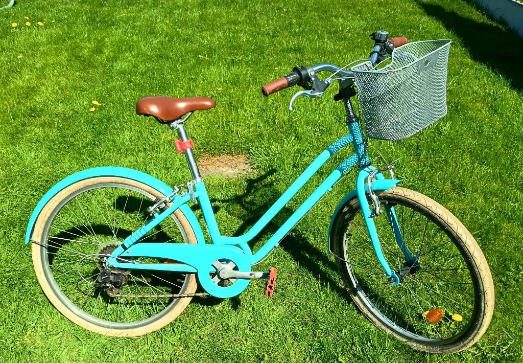 Meisjesfiets 24 inch, Ophalen, Versnellingen, Btwin Decathlon, Gebruikt