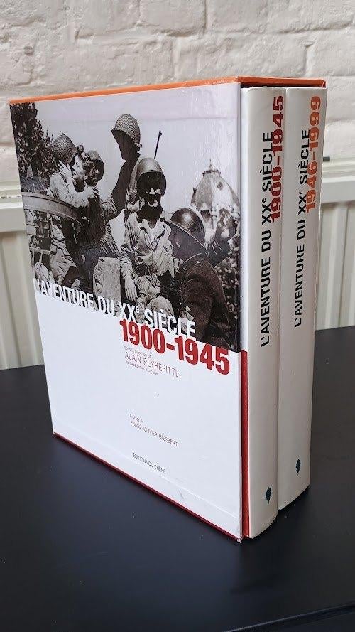L'aventure du XXème siècle en 2 volumes, Zo goed als nieuw, Alain Peyrefitte, Ophalen, 20e eeuw of later