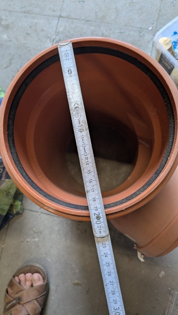 PVC T-stuk riolering Ø200 - 90, Doe-het-zelf en Bouw, Ophalen, Nieuw, PVC