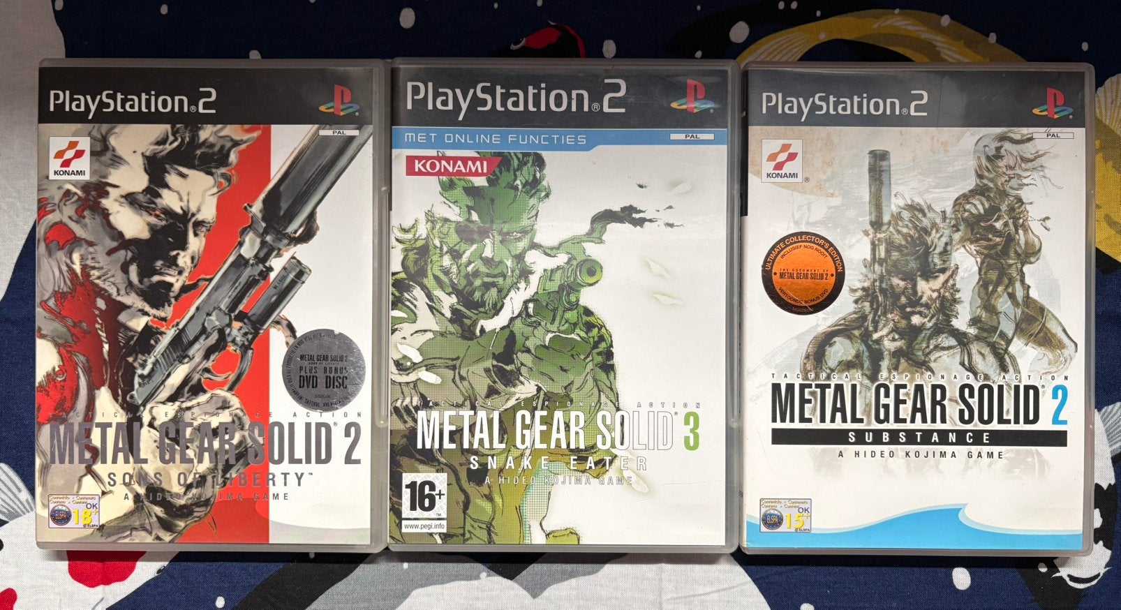 Metal Gear Solid 2/3 Games voor PS2, Enlèvement ou Envoi