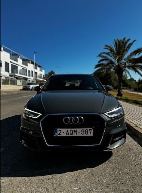 Audi A3 Sportback 2018, Cuir, Argent ou Gris, Achat, Euro 6