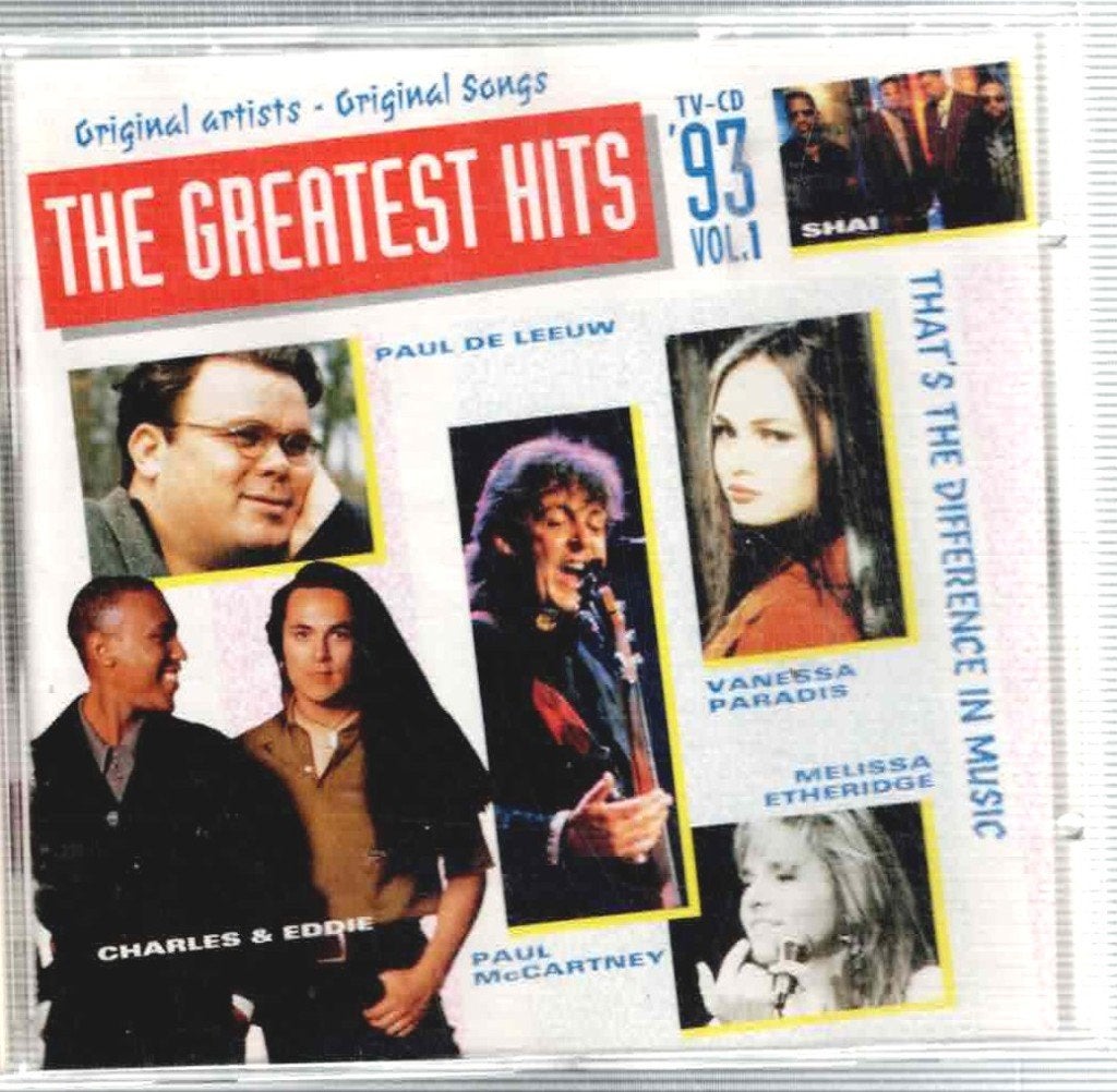 cd  /   The Greatest Hits '93 - Vol. 1, Ophalen of Verzenden