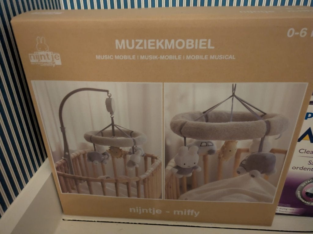 muziekmobiel van Nijntje ( nieuw 39,95€) -25€, Kinderen en Baby's, Ophalen of Verzenden, Zo goed als nieuw, Jongen of Meisje