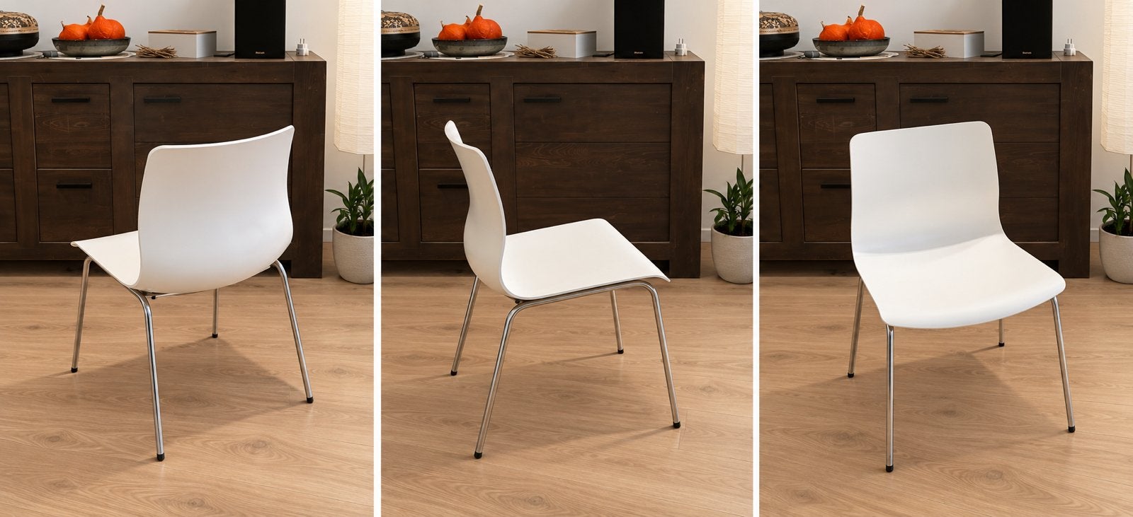 Table en bois d’orme 200  100 cm + 4 chaises, 100 à 150 cm, Enlèvement, Utilisé, Rectangulaire