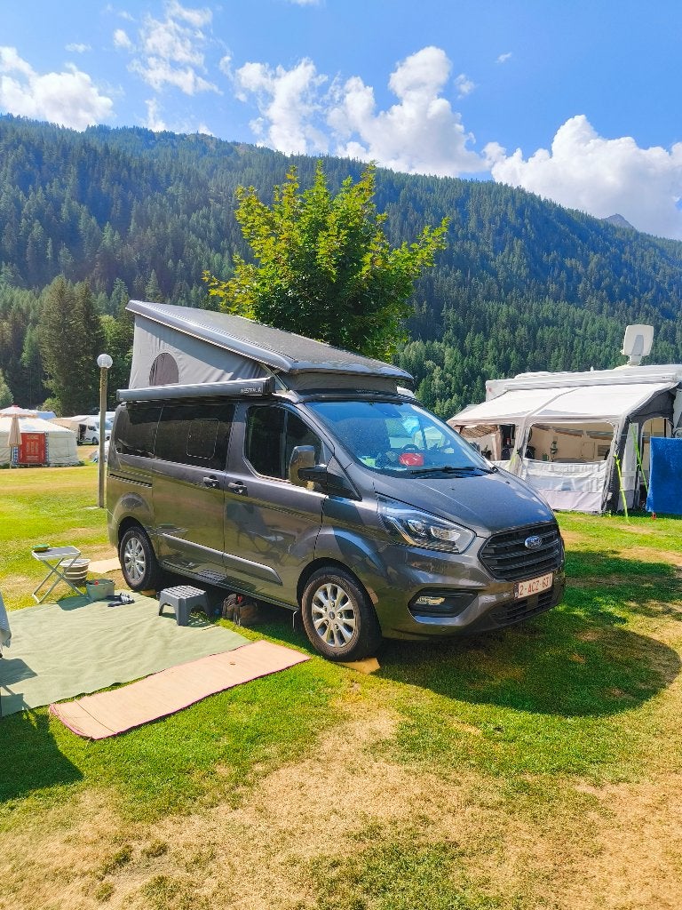 Ford nugget 2021, Caravans en Kamperen, Mobilhomes, Automaat, Buscamper of Camperbus, Ford, Diesel