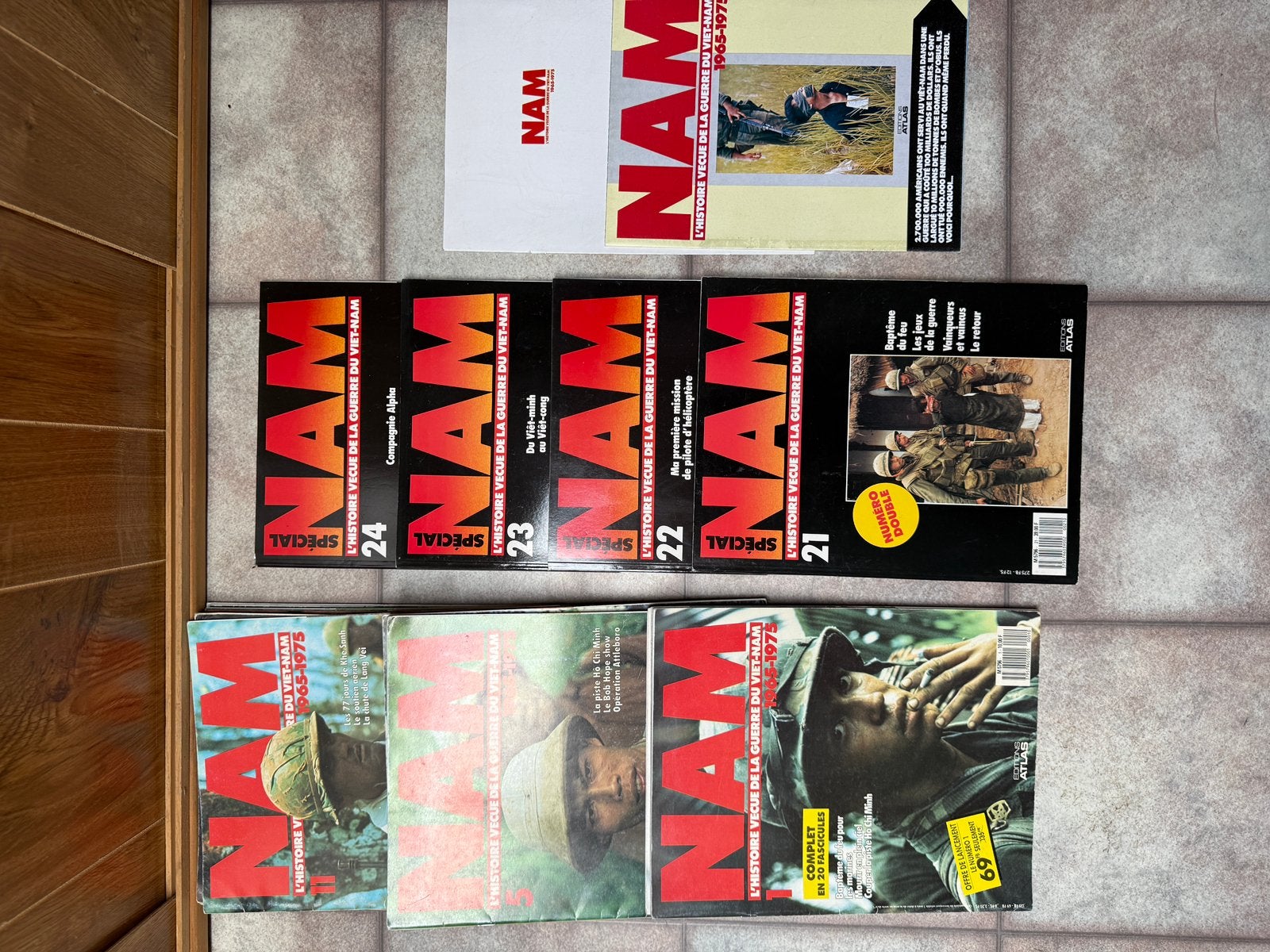 Fascicules NAM sur la guerre du Vietnam, Enlèvement, Comme neuf
