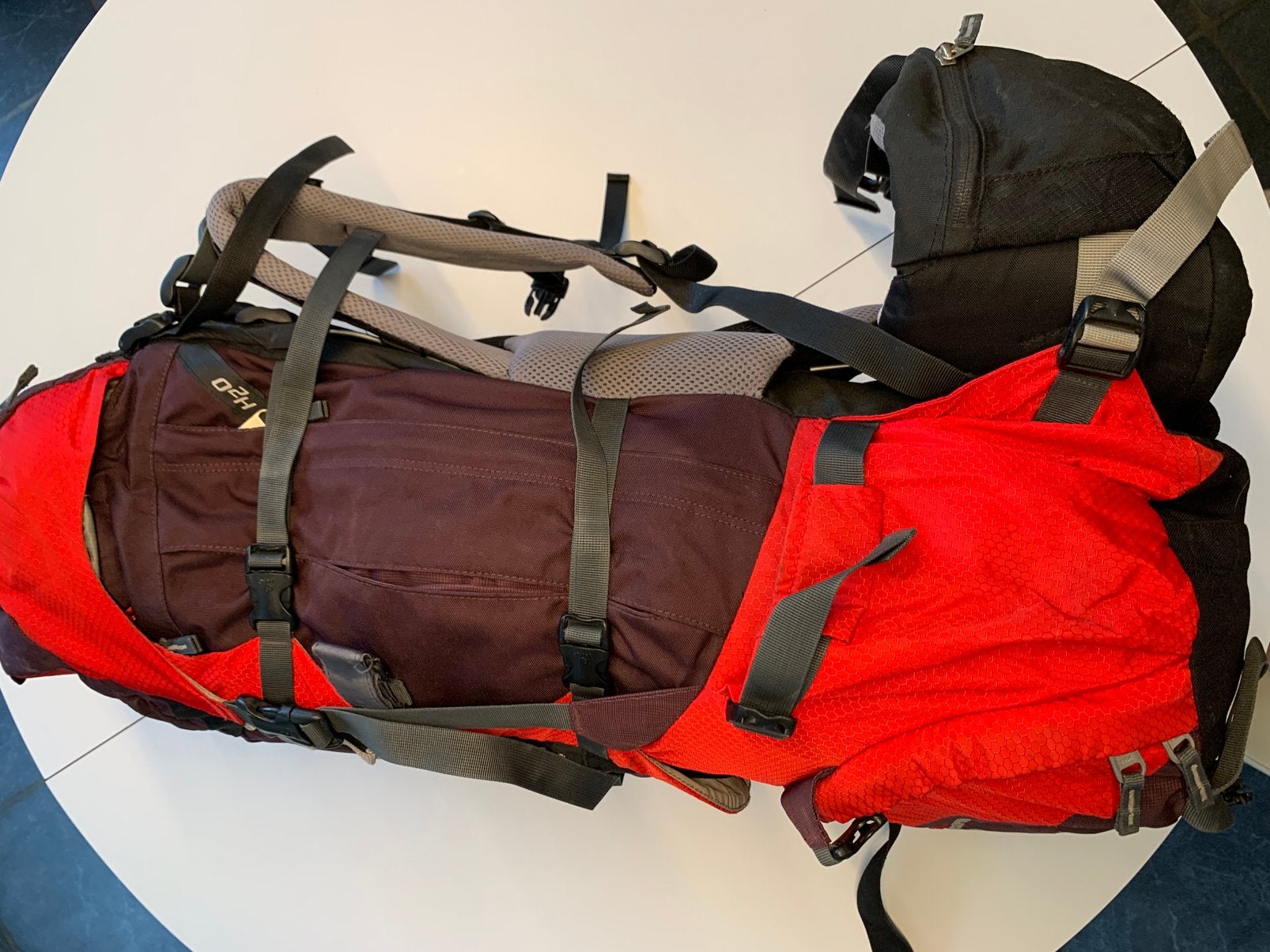 DEUTER PRO TREKRUGZAK 55+15L, Ophalen of Verzenden, Gebruikt, Rugzak