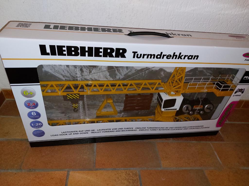 Grue à tour Liebherr, Enlèvement, Neuf