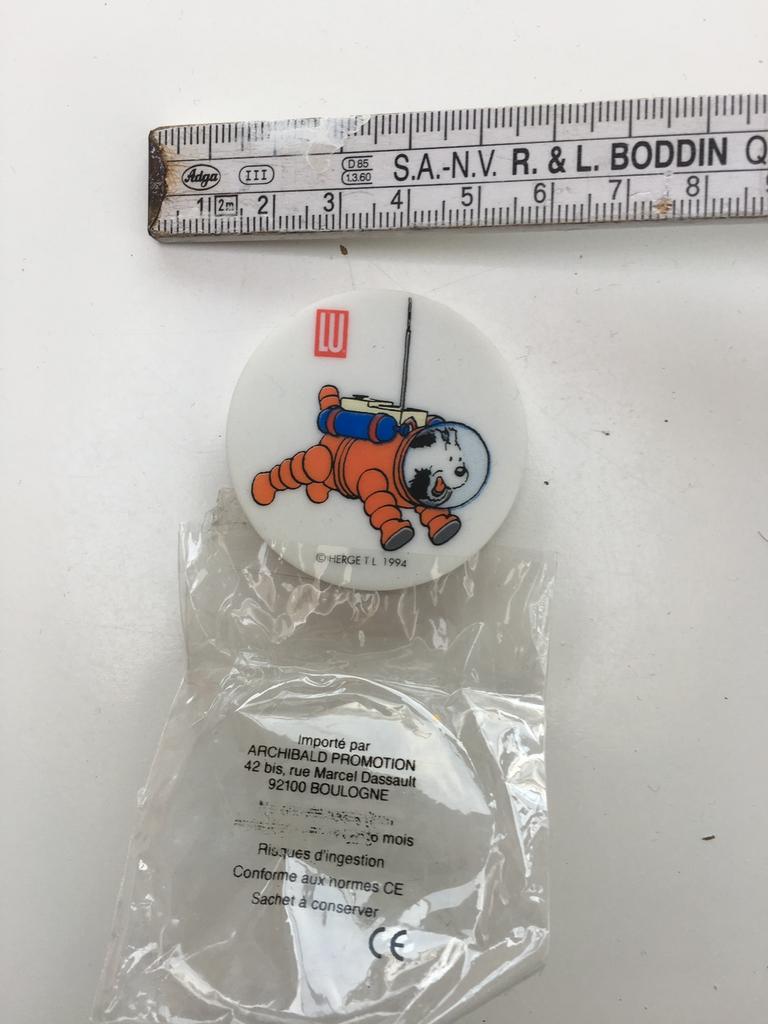 Nieuwe potloodgom Kuifje - Hergé, Ophalen of Verzenden, Kuifje, Nieuw, Gebruiksvoorwerp