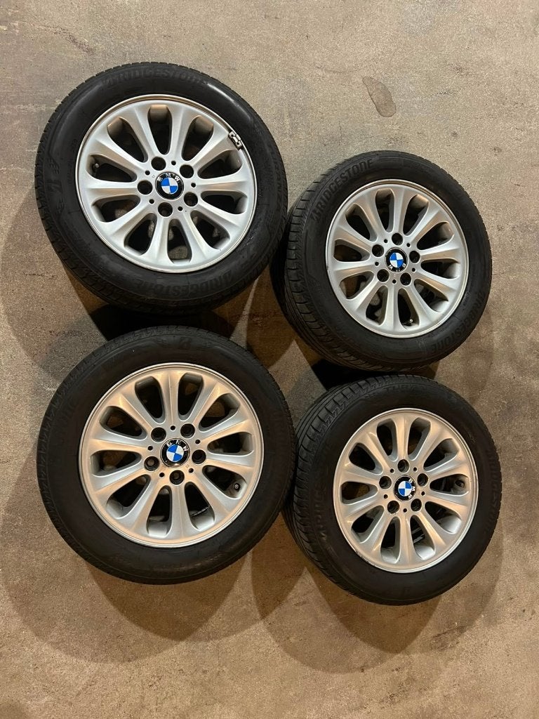 4 JANTES ALU BMW ORIGINE 16" – 6,5Jx16 ET42 – 5x120, 16 pouces, Pneus été, Enlèvement, Jante(s)