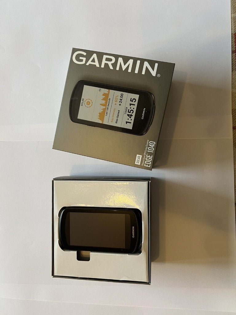Garmin Edge 1040 Solar fietscomputer, Fietsen en Brommers, Fietsaccessoires | Fietscomputers, Ophalen of Verzenden