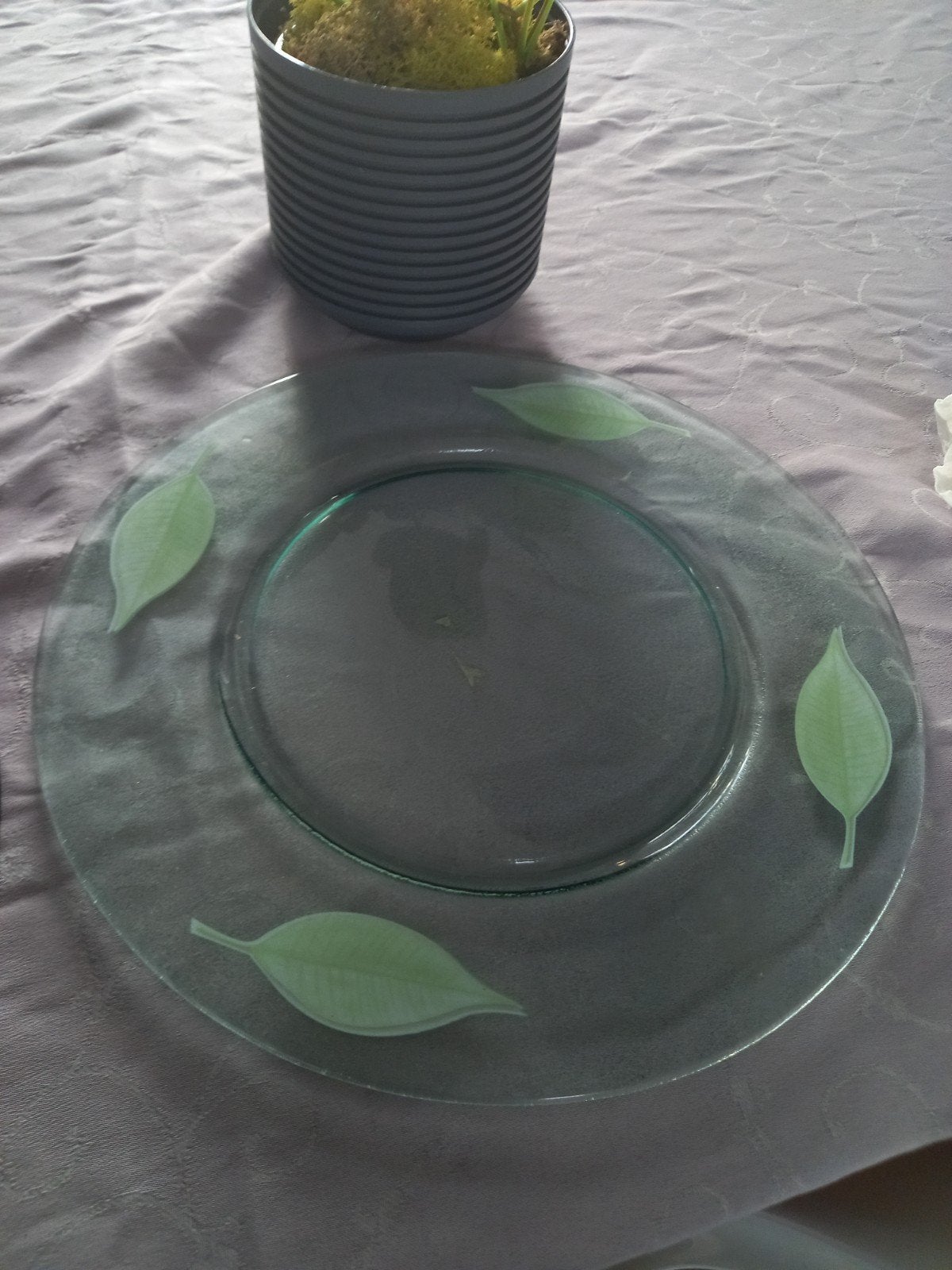 grande assiettes lot de 8 verres, Enlèvement