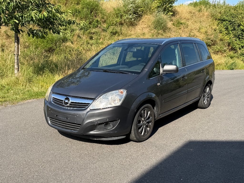 Opel Zafira 7 zit Euro5 210.000km, Voorwielaandrijving, Euro 5, Monovolume, 4 cilinders