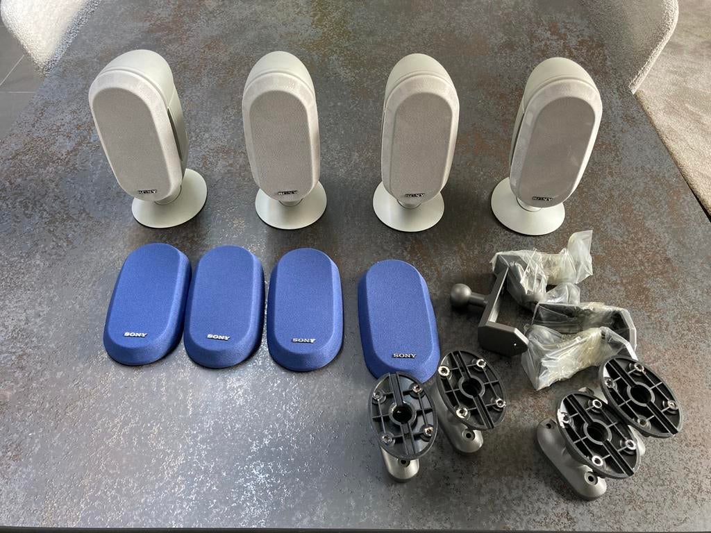 Haut-parleurs SONY SS-MS5, Enlèvement ou Envoi, Utilisé, Sony, Ensemble Surround sans Subwoofer